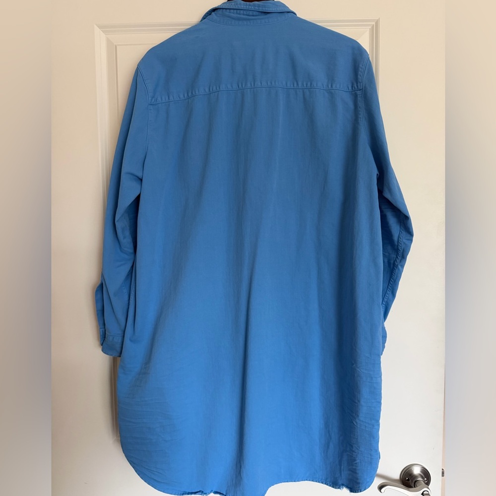 Frank & Eileen Mary Denim Shirt Dress Tide Blue - Picture 5 of 6